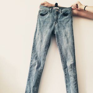 Super Skinny High Rise Levis Jeans